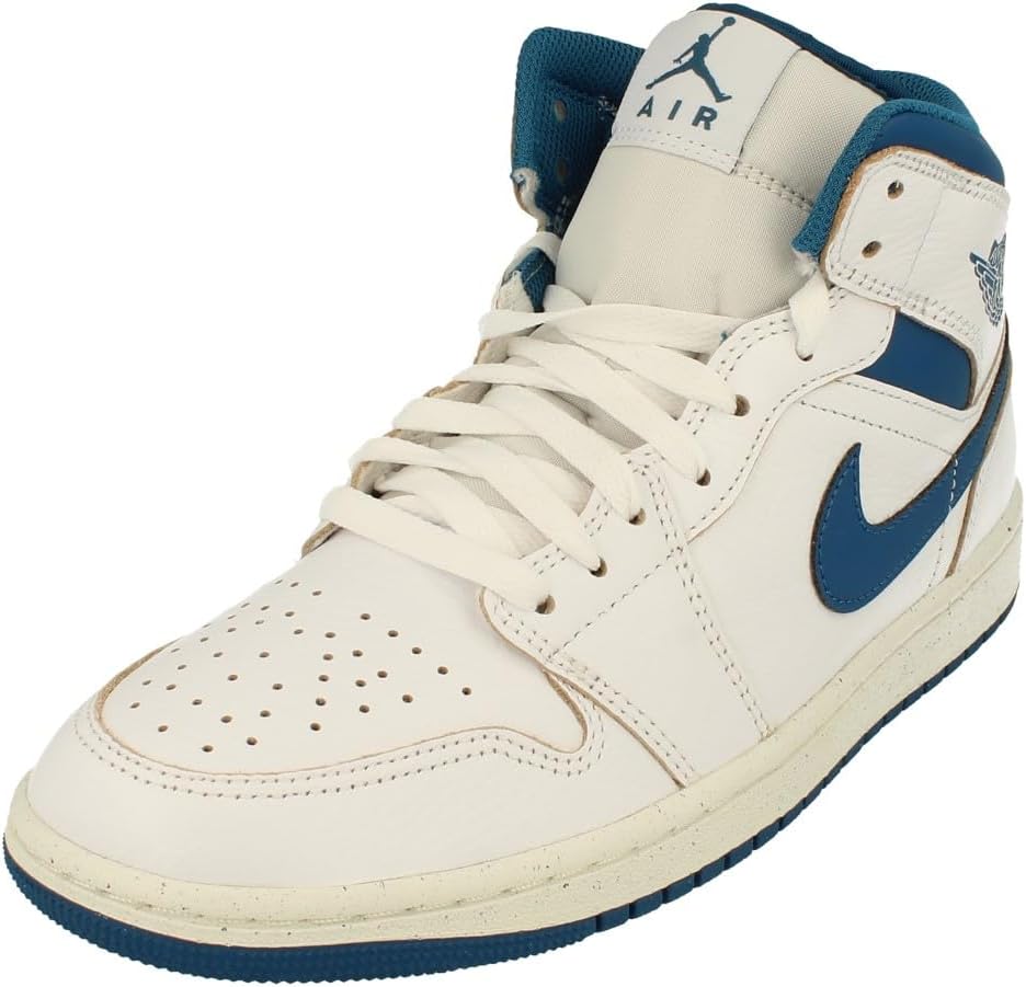 

Мужские кроссовки Nike Air Jordan 1, белый/синий