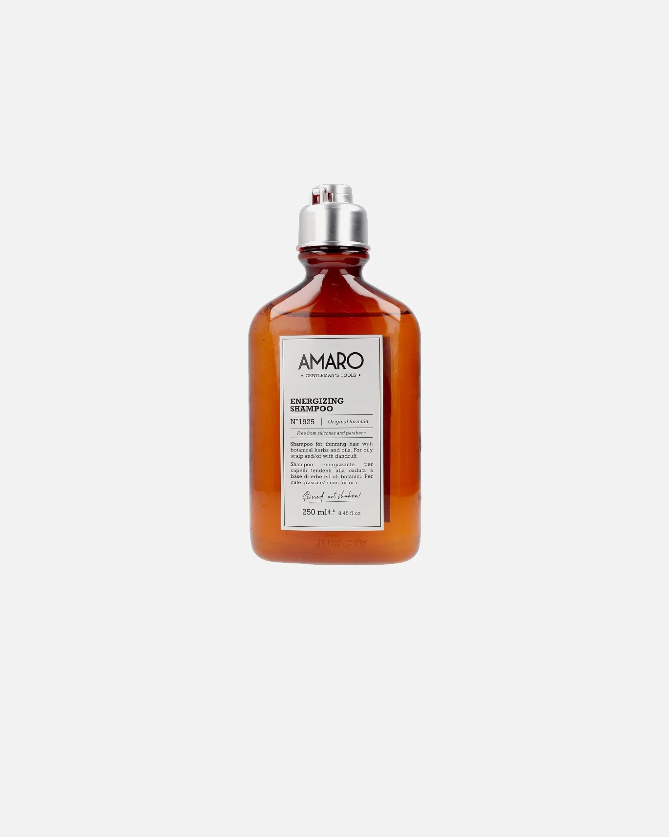 Шампунь Amaro Energizing Shampoo № 1925, оригинальная формула Farmavita, 250 мл