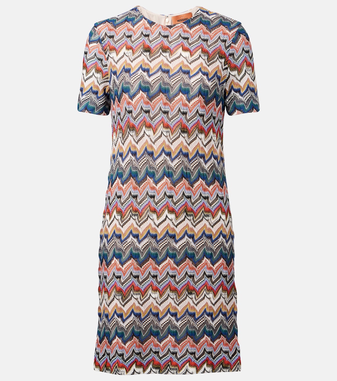 

Мини-платье зигзагообразное ламе Missoni, Multicolor tones
