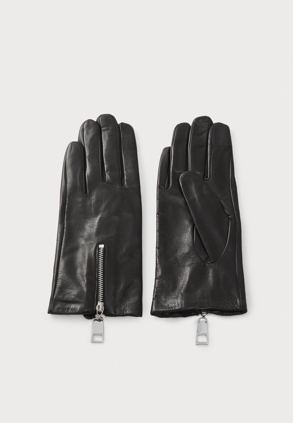 

Перчатки ESSENTIAL ZIPPER GLOVE KARL LAGERFELD, черный