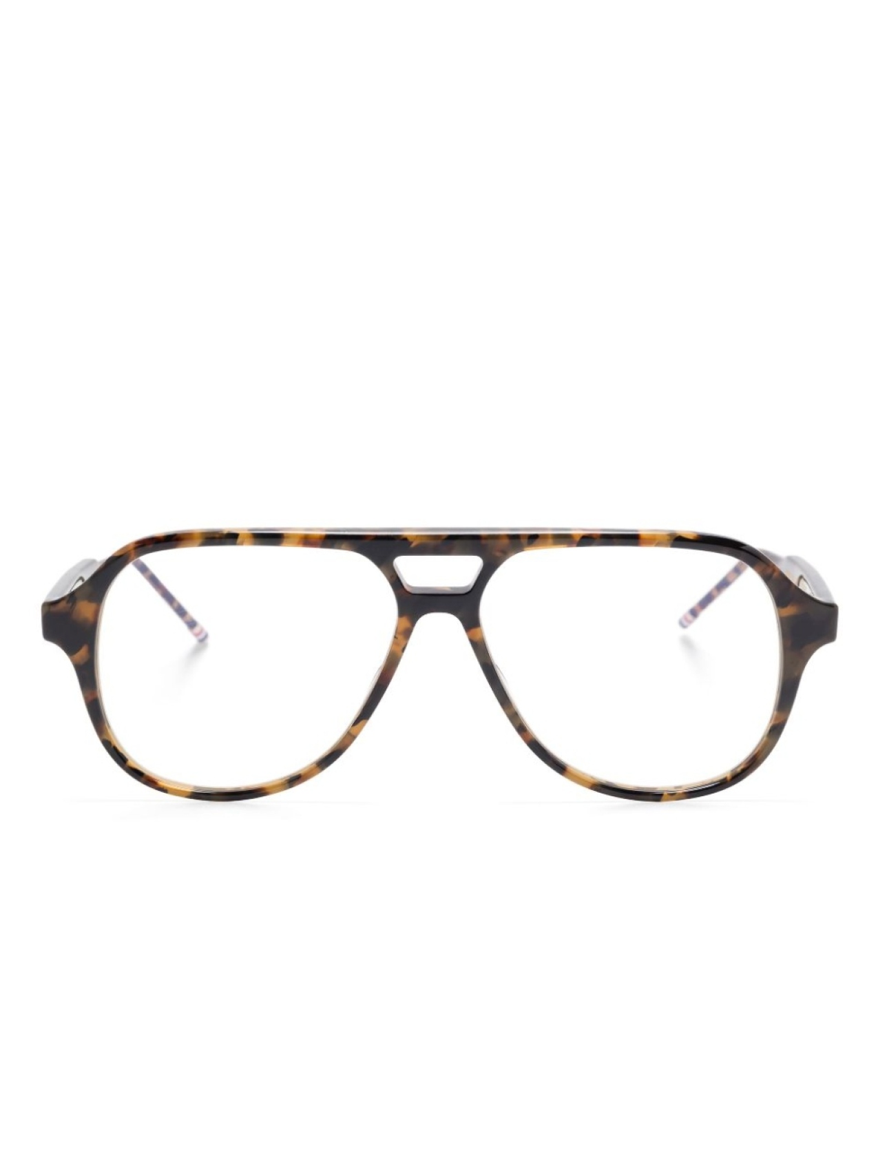 

Thom Browne Eyewear очки-пилоты, коричневый