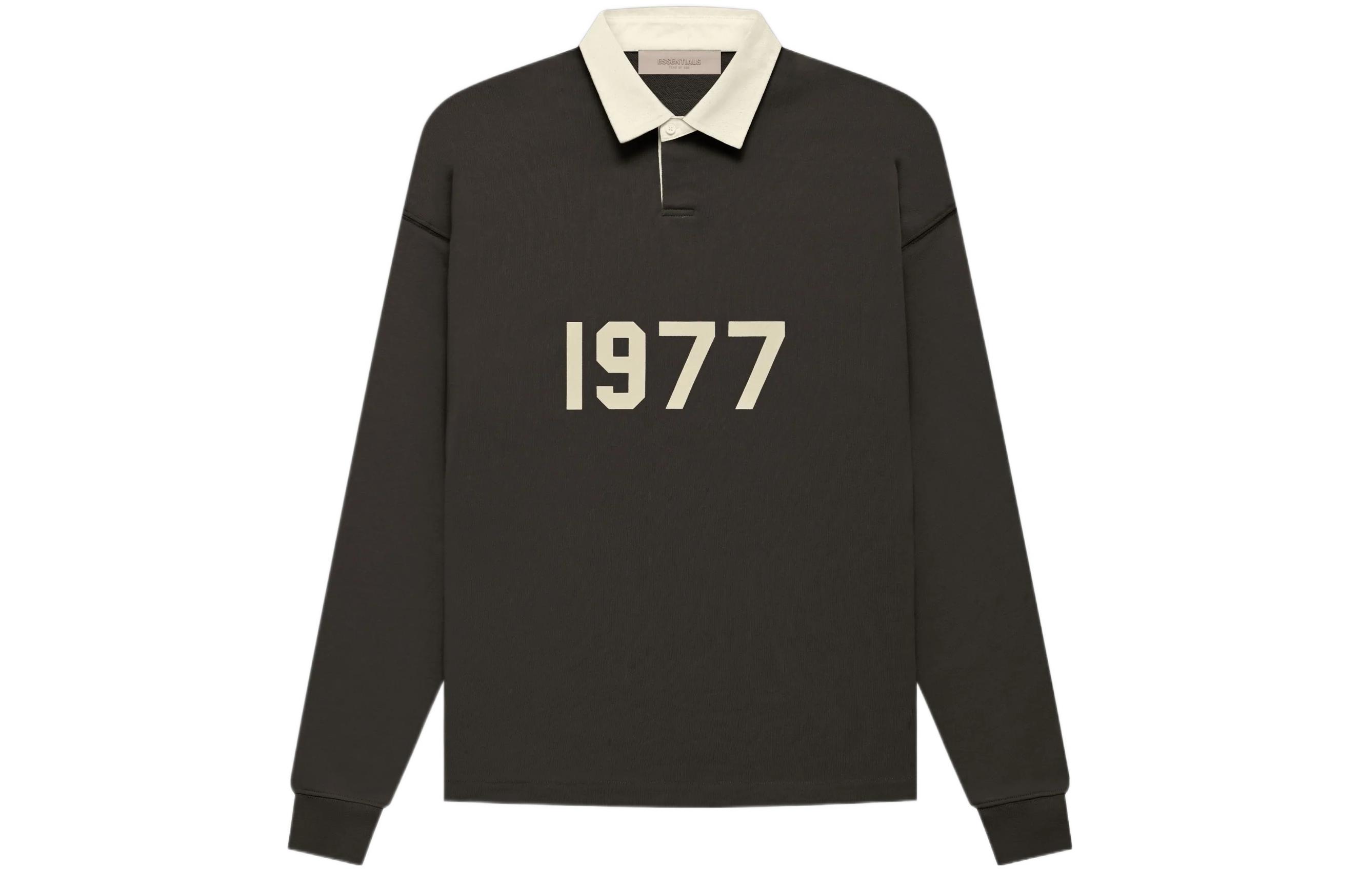 

Хенли Регби Fear Of God Essentials, Серый Черный