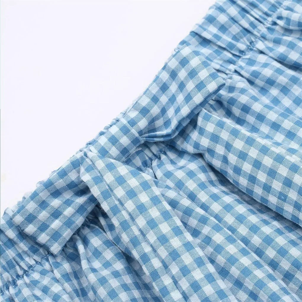 Шорты для плавания женские, Solid Color, Elastic Bow Stitching, Blue — фото 2