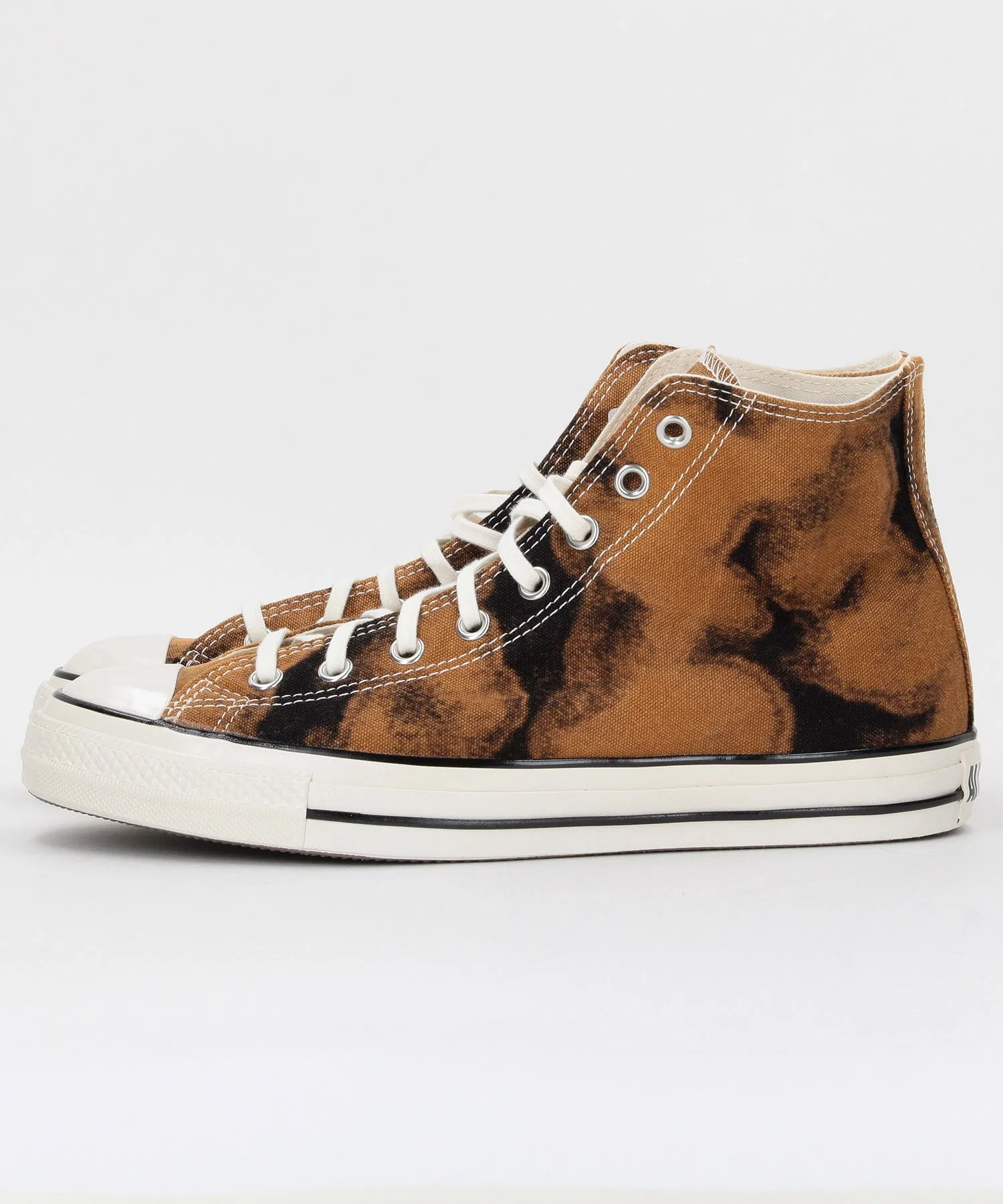 Мужские кроссовки Converse All Star Aged Bleached Canvas чёрные — фото 3