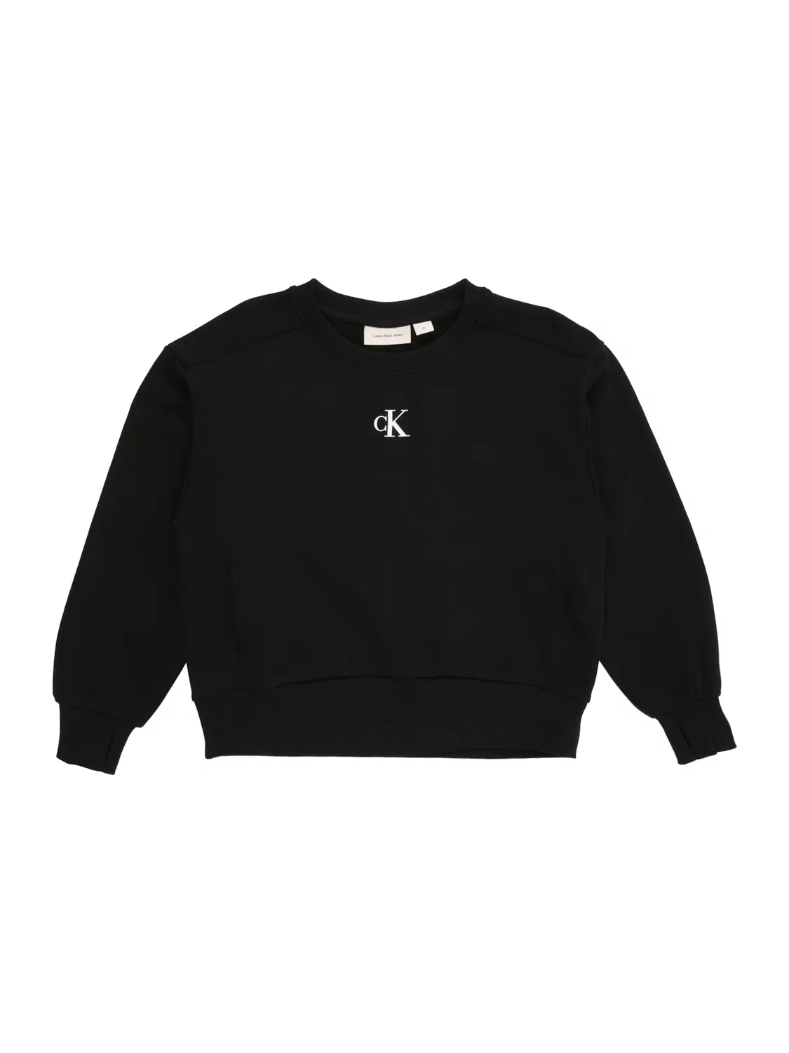 Джинсовая толстовка Calvin Klein Jeans черного цвета