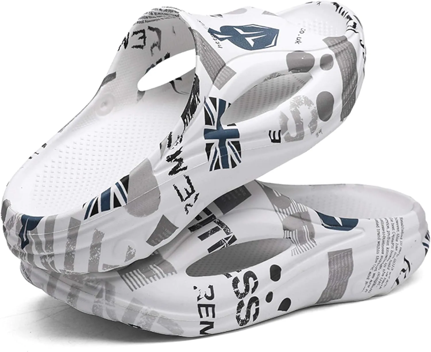 

Мужские легкие, широкие, нескользящие повседневные пляжные туфли для ходьбы по воде с неглубоким вырезом DZBAJRQM, белый