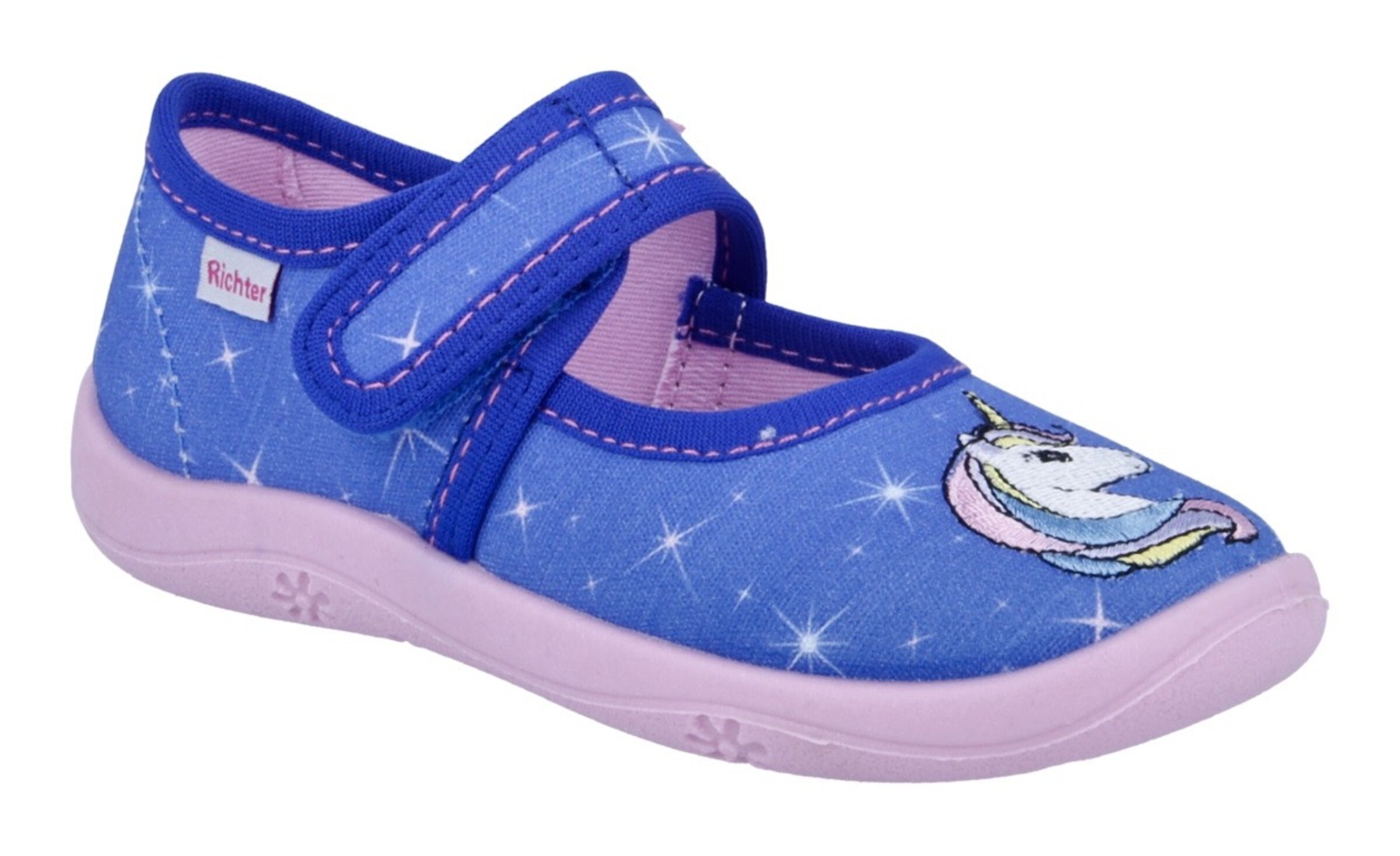 

Richter Schuhe Flats в крапчатом синем