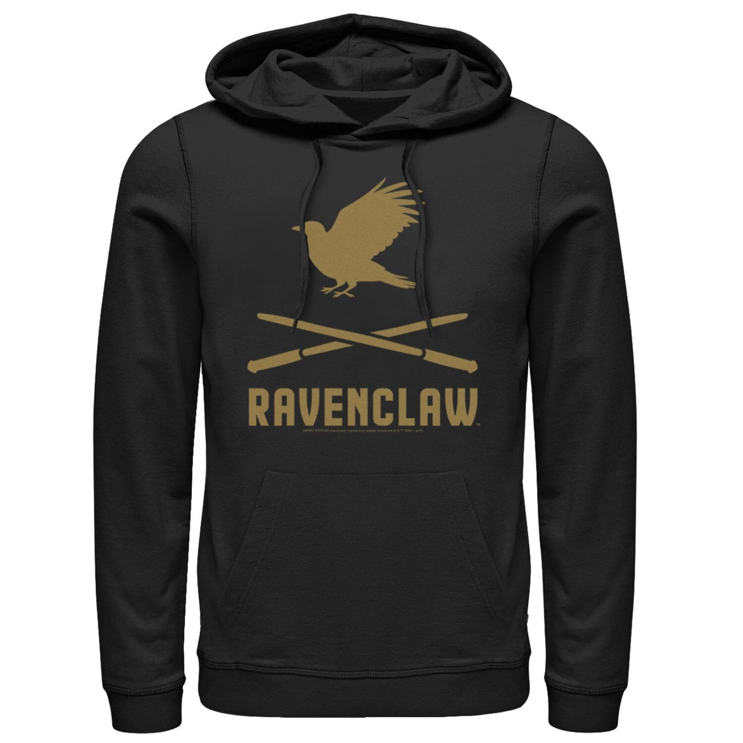 

Мужская толстовка с логотипом Harry Potter Ravenclaw и скрещенными палочками