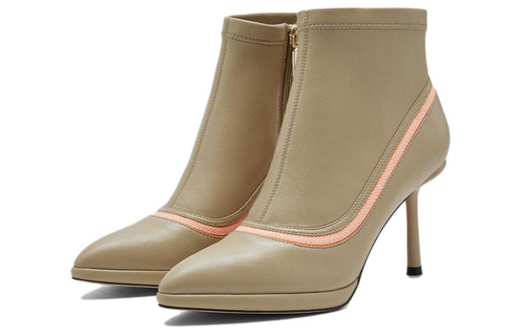 NINE WEST Черные женские полусапожки на каблуке 8,5 см, цвет Black — фото 4