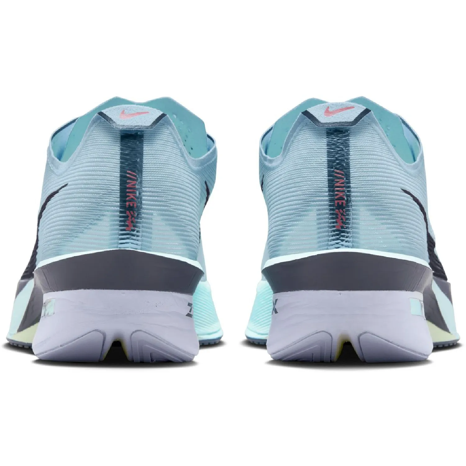 Женские беговые кроссовки ZoomX Vaporfly 4 Nike, Glacier Blue/Gridiron/Blue — фото 4