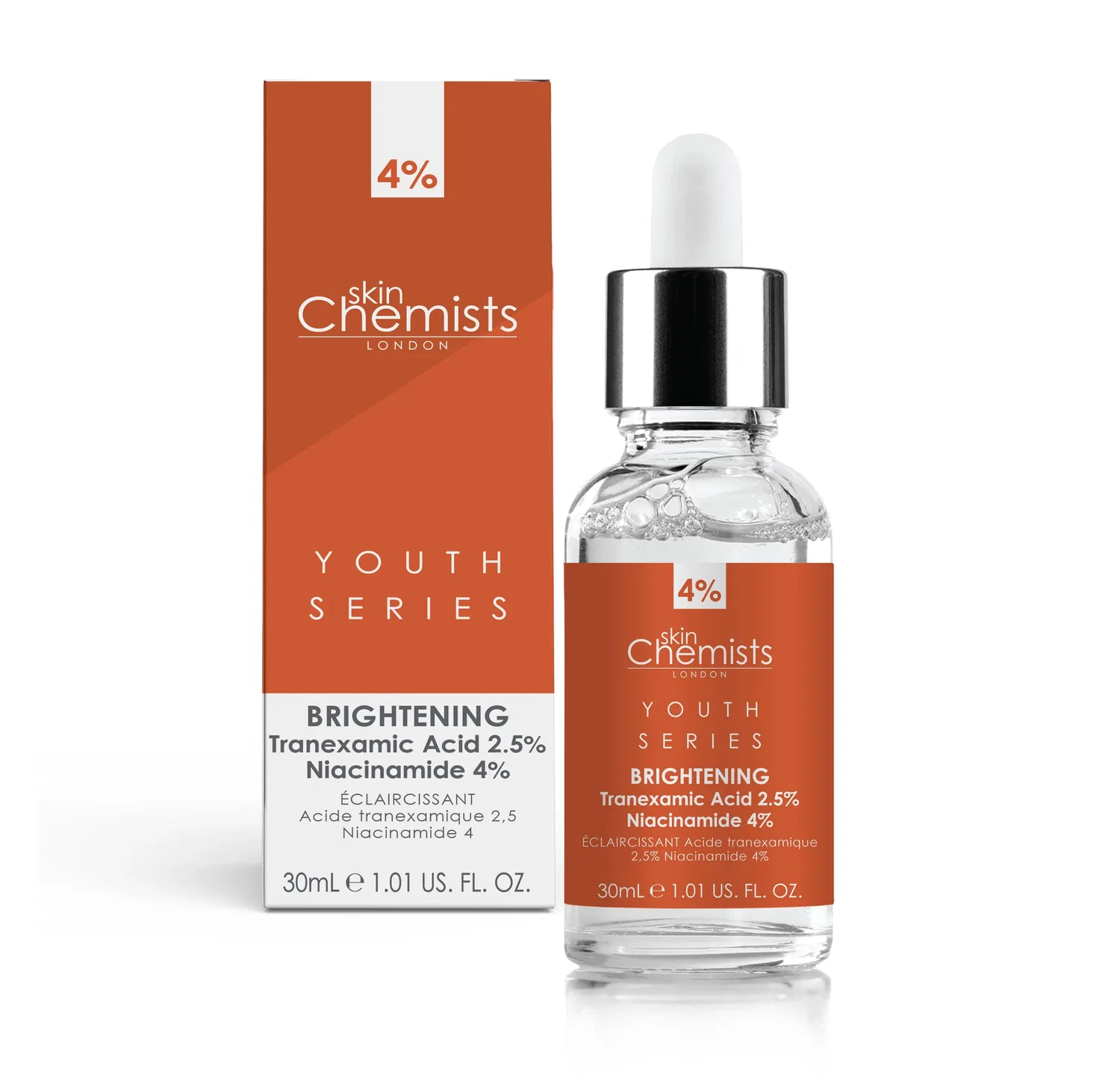 Сыворотка Skinchemists — Для лица с транексамовой кислотой и ниацинамидом, 30 мл