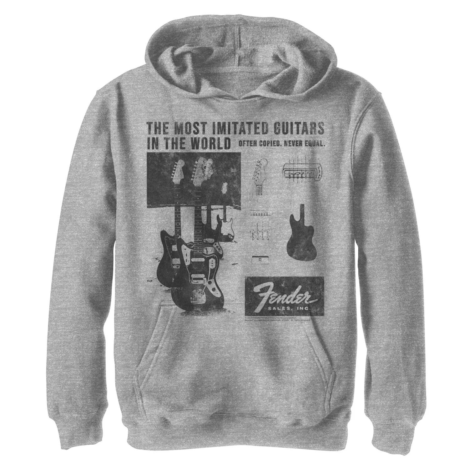 

Толстовка Fender для мальчиков 8–20 лет — самые имитируемые гитары в мире Licensed Character