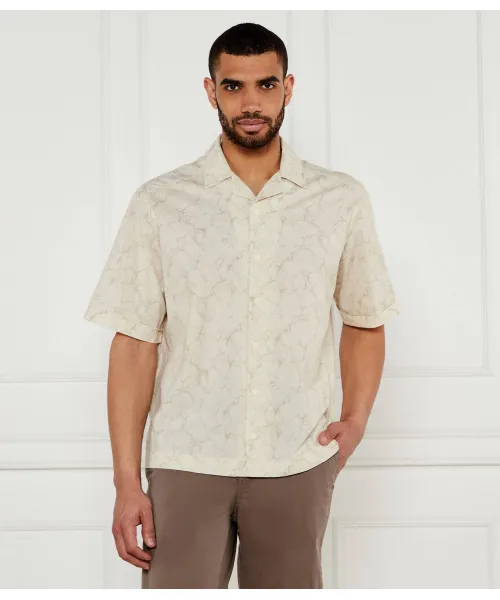

Рубашка Lapisy_m Relaxed fit Boss Orange, бежевый