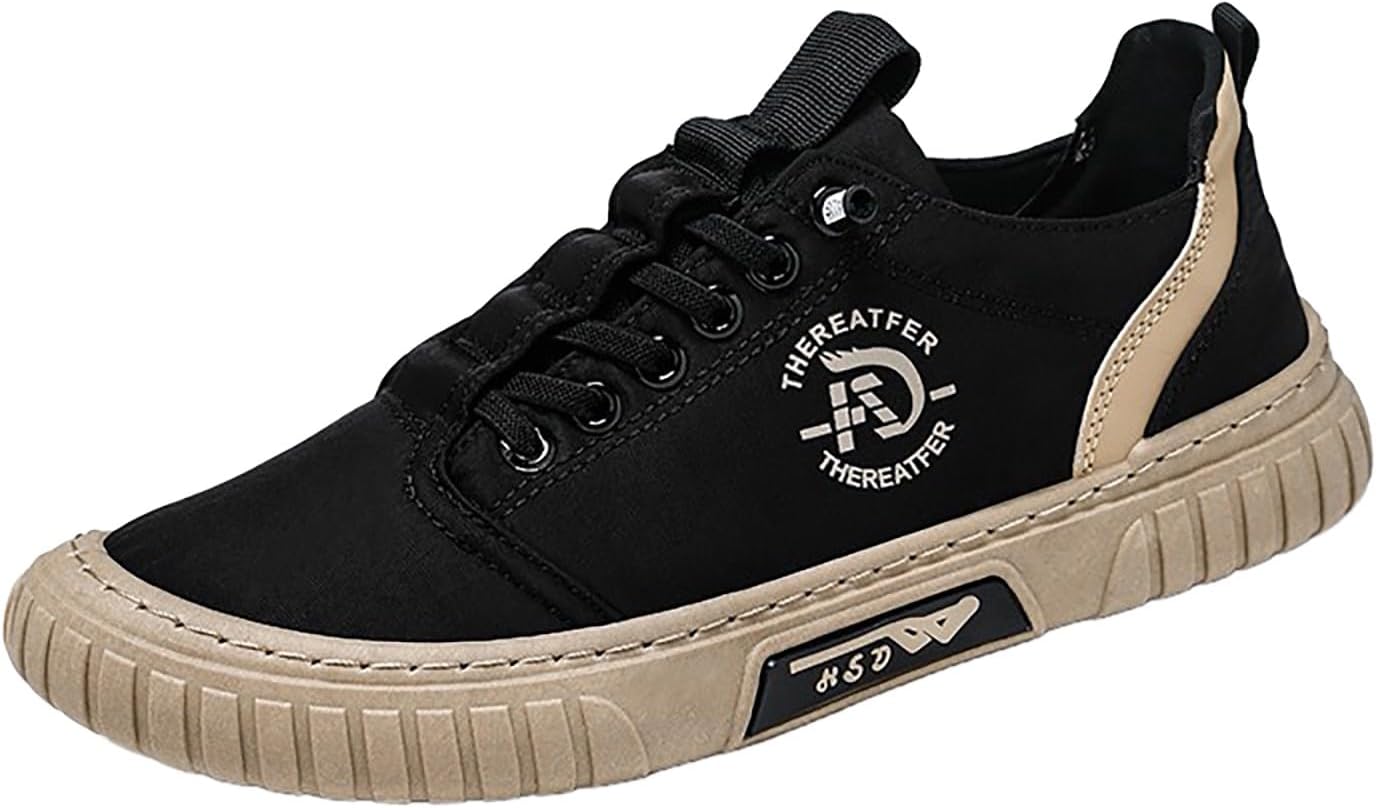 

Мужская обувь IWIHMIV для ходьбы, мужские слипоны, модные кроссовки, повседневная спортивная обувь, удобные нескользящие кроссовки, черный