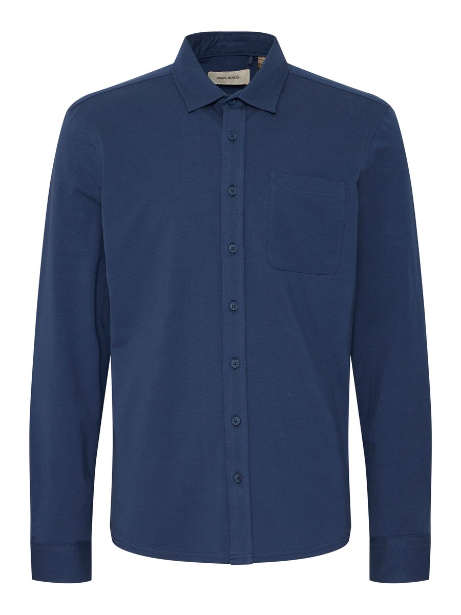 

Рубашка на пуговицах классического кроя BLEND BHALO, синий