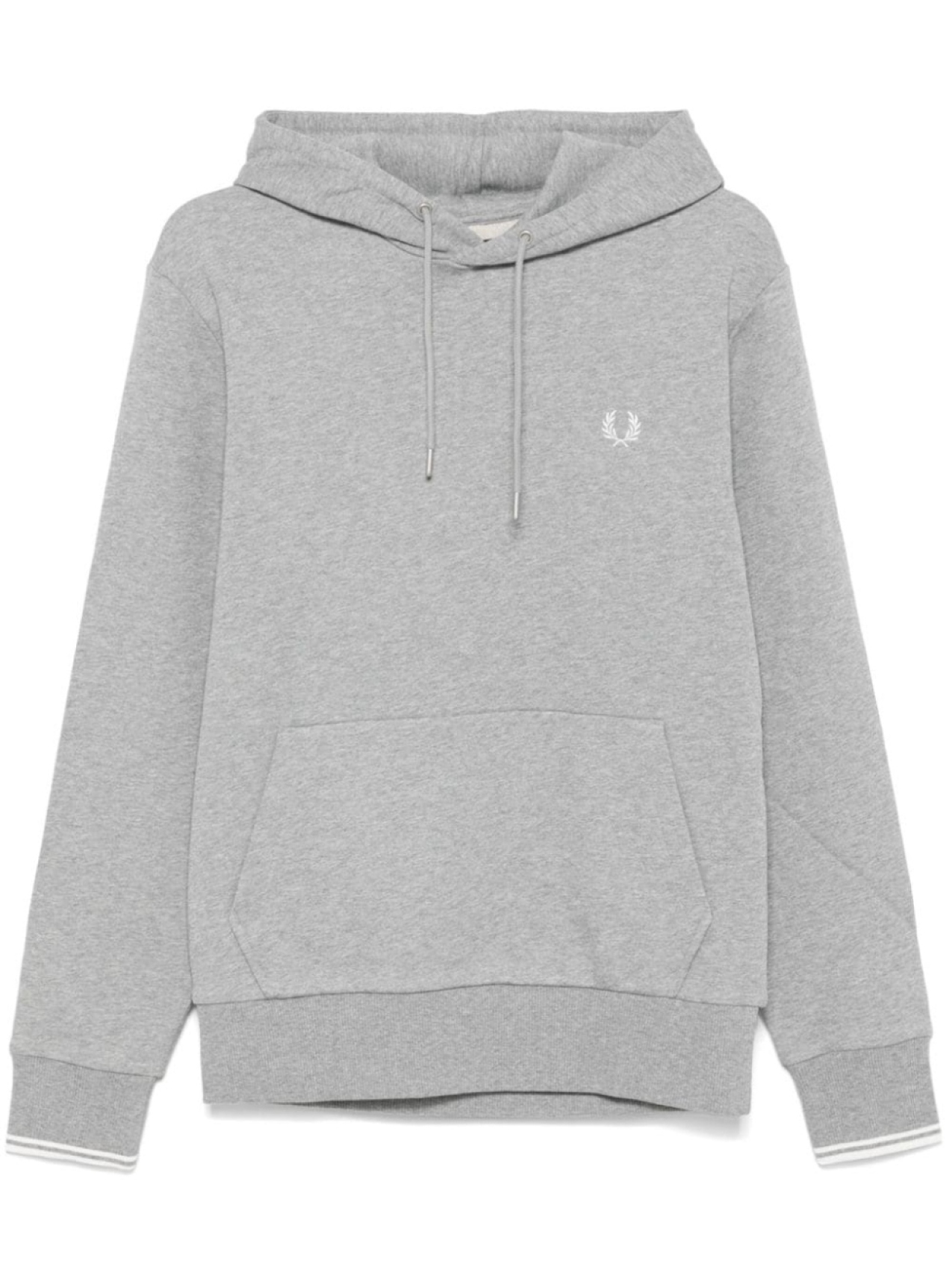 

Толстовка с вышитым логотипом Fred Perry, серый