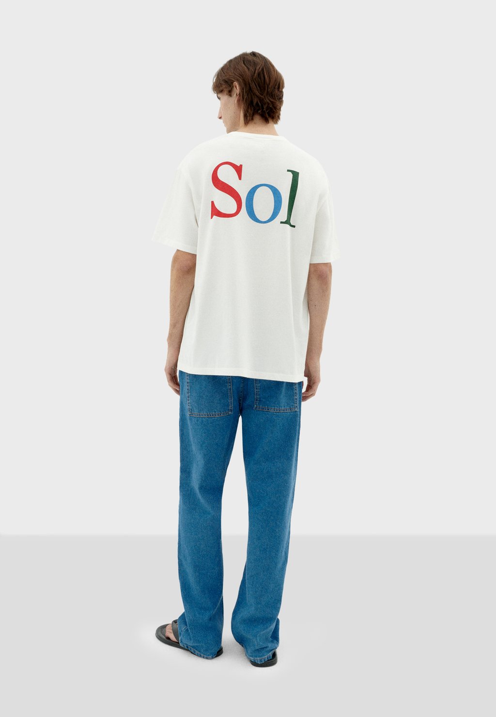 

Футболка с принтом SOL Thinking Mu, белый