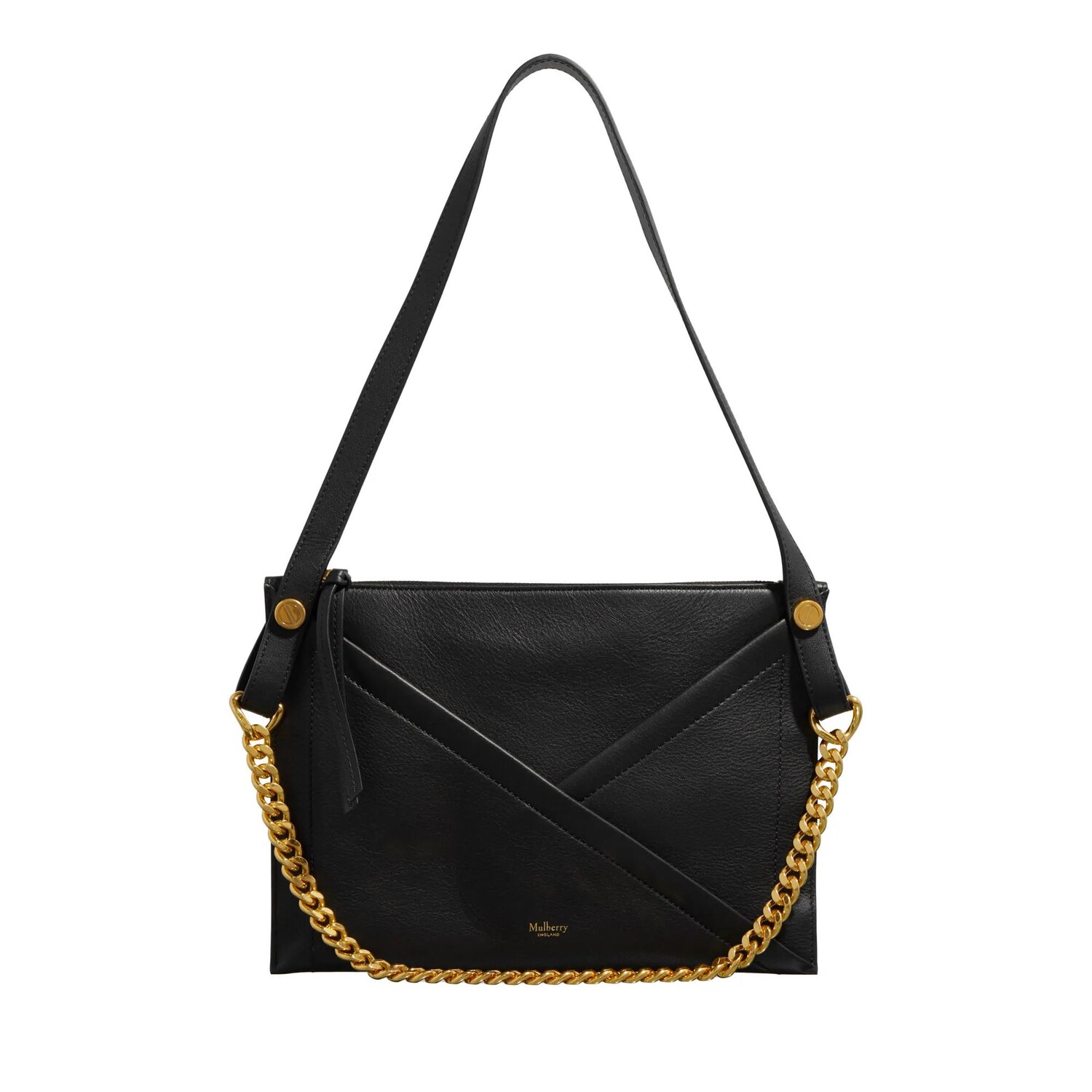 

Средняя сумка на молнии Mulberry, черный