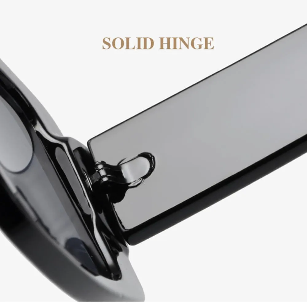 

Солнцезащитные очки неправильной квадратной формы 2027 года для женщин и мужчин, двухцветная оправа, винтажный стиль, защита от ультрафиолета UV400 MTZJH, Blue