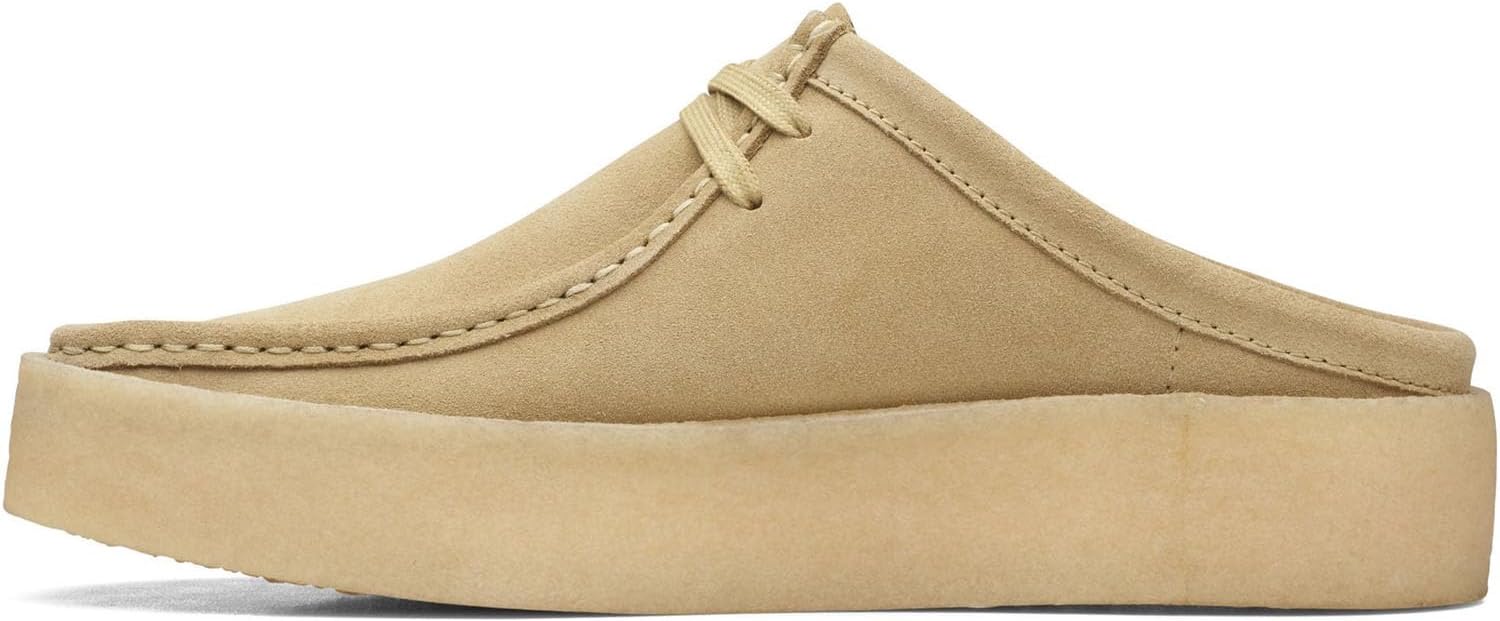

Мужские мюли Clarks Wallabee Cup Lo с теплой подкладкой, Maple Suede Wlined