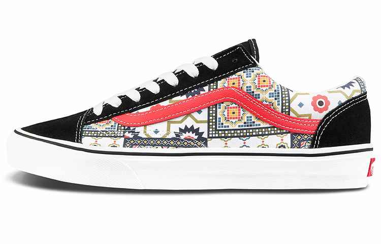 

Кроссовки Vans Style 36 Moroccan Tile Check Skate Shoes Black/Red