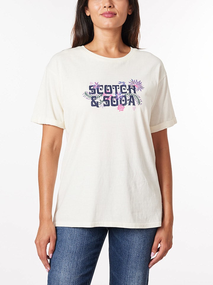 

Футболка Scotch & Soda, кремовый