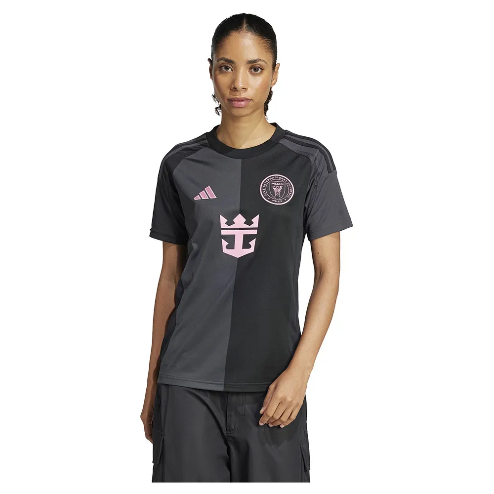 

Футболка с коротким рукавом adidas Inter Miami CF 25/26 Messi Away Woman, черный