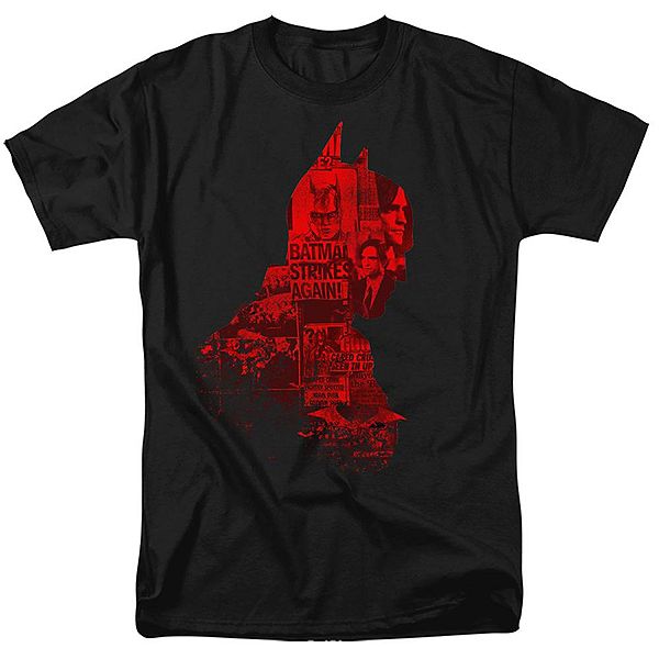 

Футболка The Batman (2022) с принтом силуэта Licensed Character