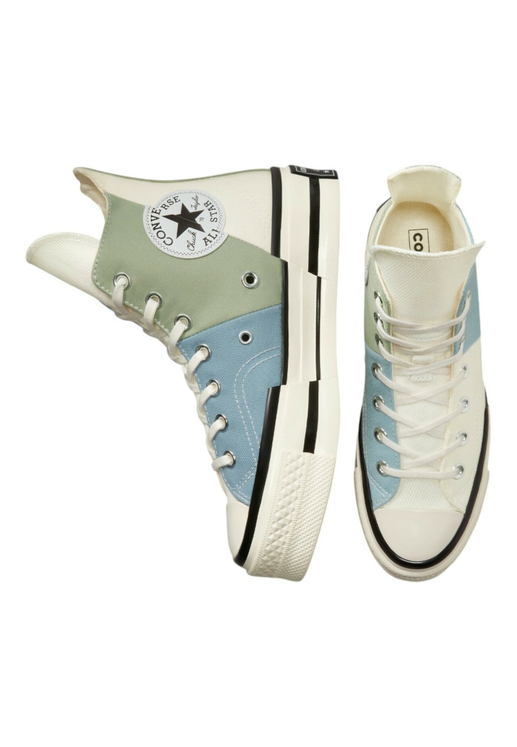Высокие кеды CHUCK 70 PLUS HI SUMMIT Converse, зеленый — фото 3