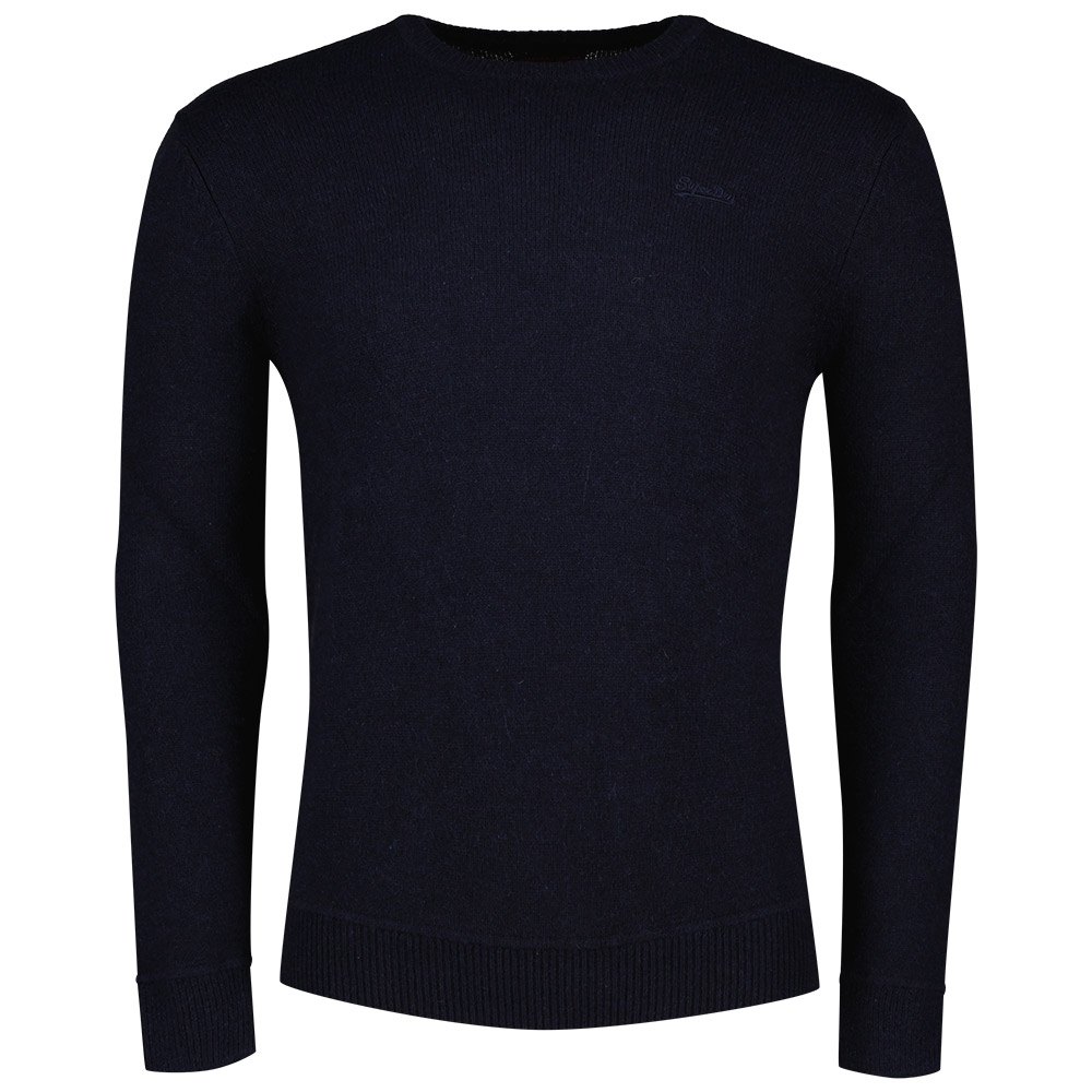 

Свитер Superdry Essential Slim Fit Crew Neck, черный