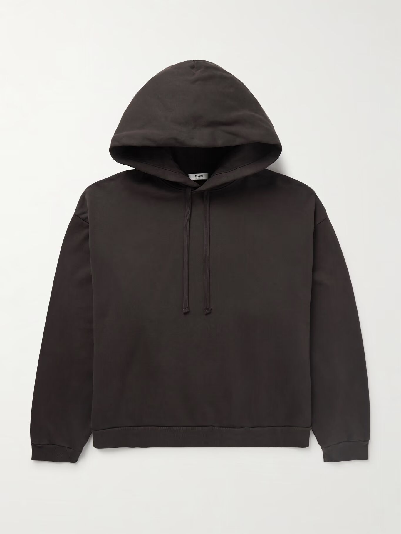 

Толстовка Salford Oversize из хлопкового джерси AGOLDE, темно-коричневый