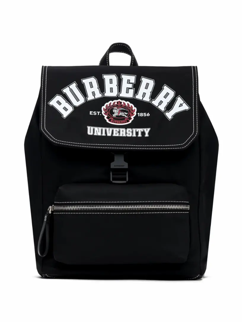 

Рюкзак с логотипом Burberry, черный