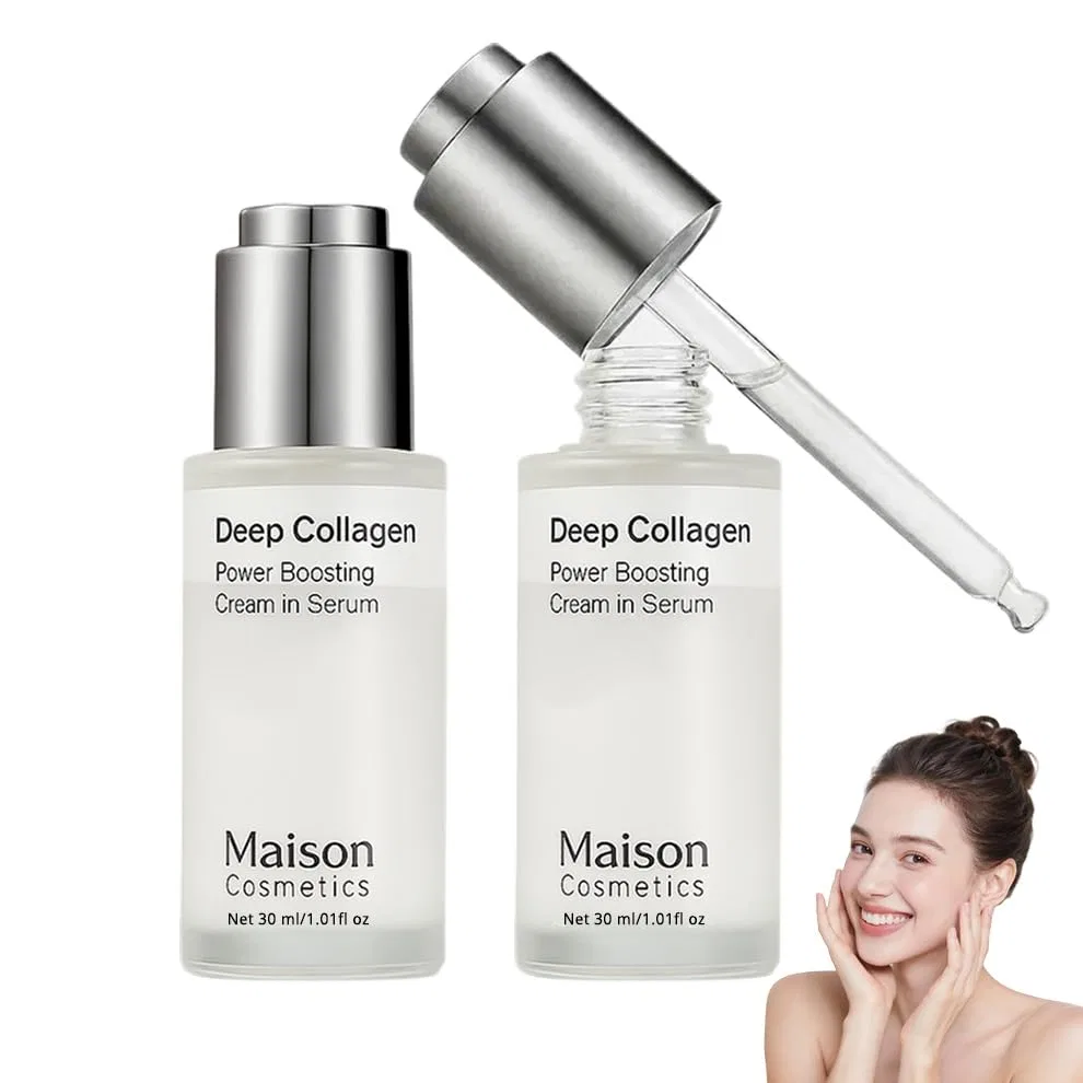 Сыворотка для лица Maison Deep Collagen с пептидами и коллагеном, 10 мл (2 шт.) Athem