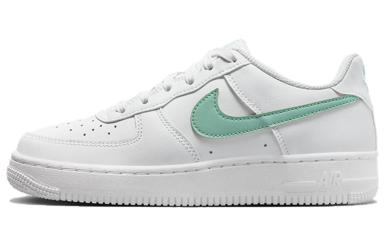 

Nike Air Force 1 GS 'White Emerald Rise', Белый Зеленый