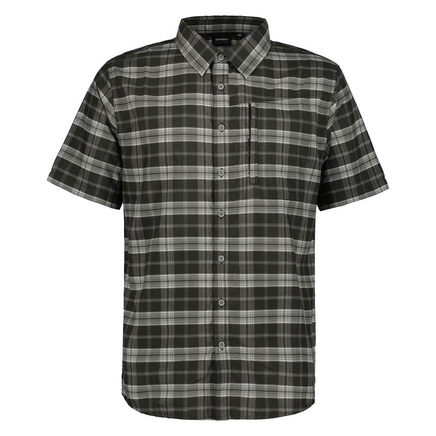 

ICEPEAK Рубашка для походов в клетку, мягкая, лёгкая, мужская - Brigantine