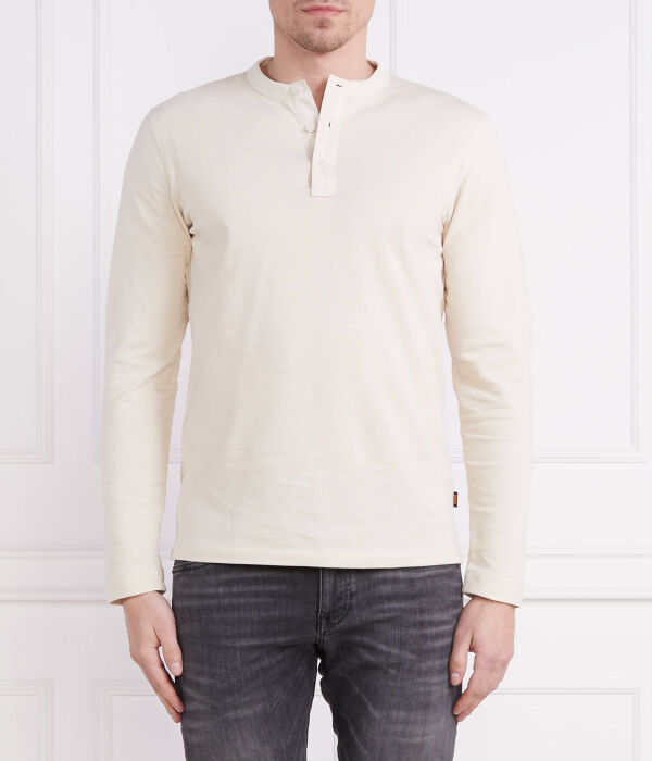 

Лонгслив Boss Orange Teetwill Regular Fit, бежевый