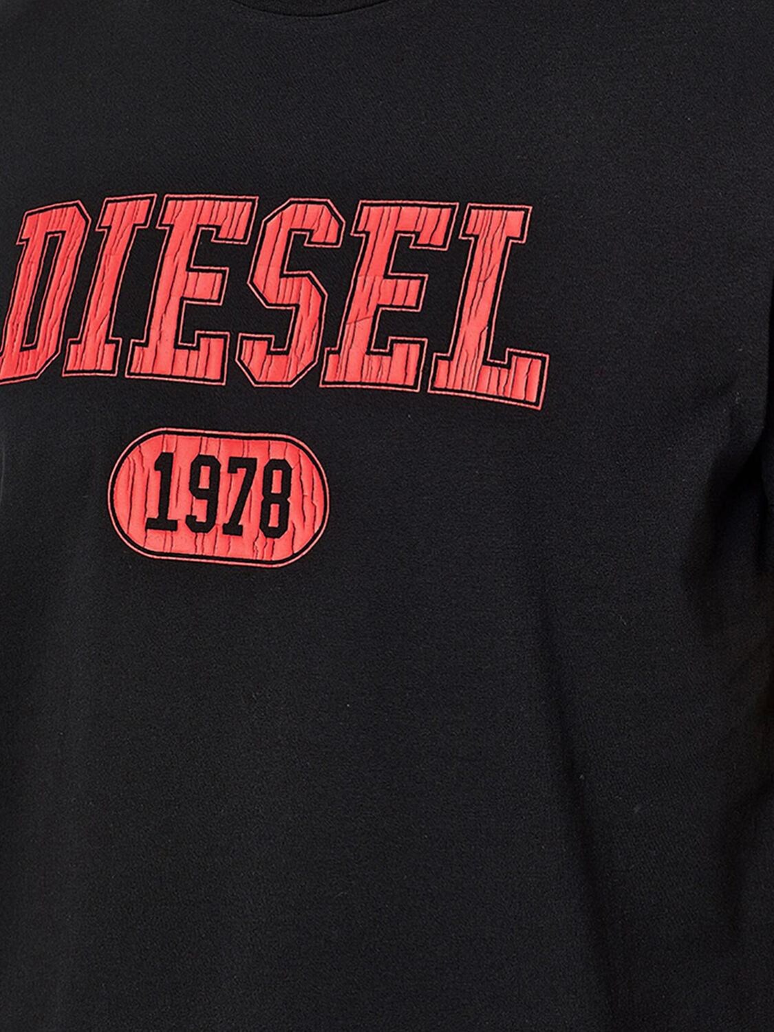 DIESEL Футболка 'T-DIEGOR-K46' в черном цвете — фото 2