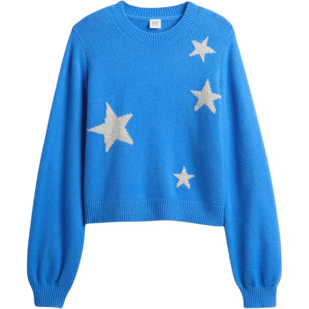 Свитер детский с круглым вырезом GAP Blue