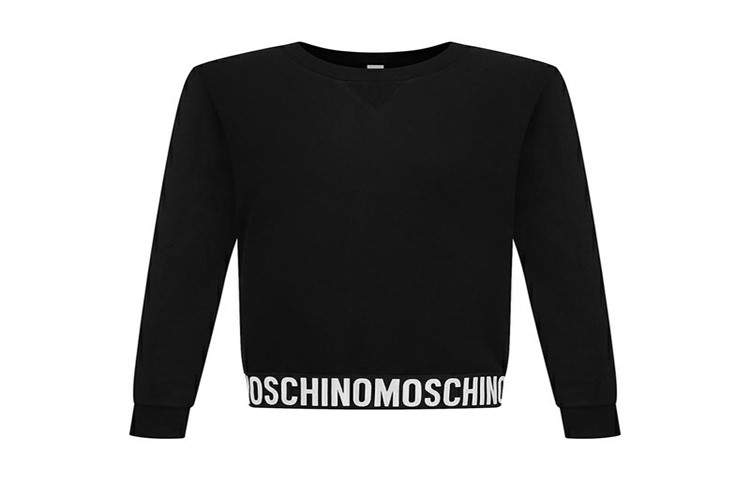 

MOSCHINO Женская толстовка Underwear черная