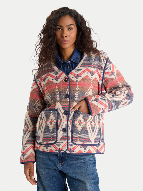 

Демисезонная куртка relaxed fit Roxbury 1016747 Mustang, мультиколор