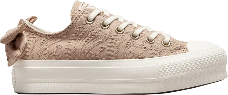 Кроссовки Wmns Chuck Taylor All Star Lift Low 'Bow', коричневый