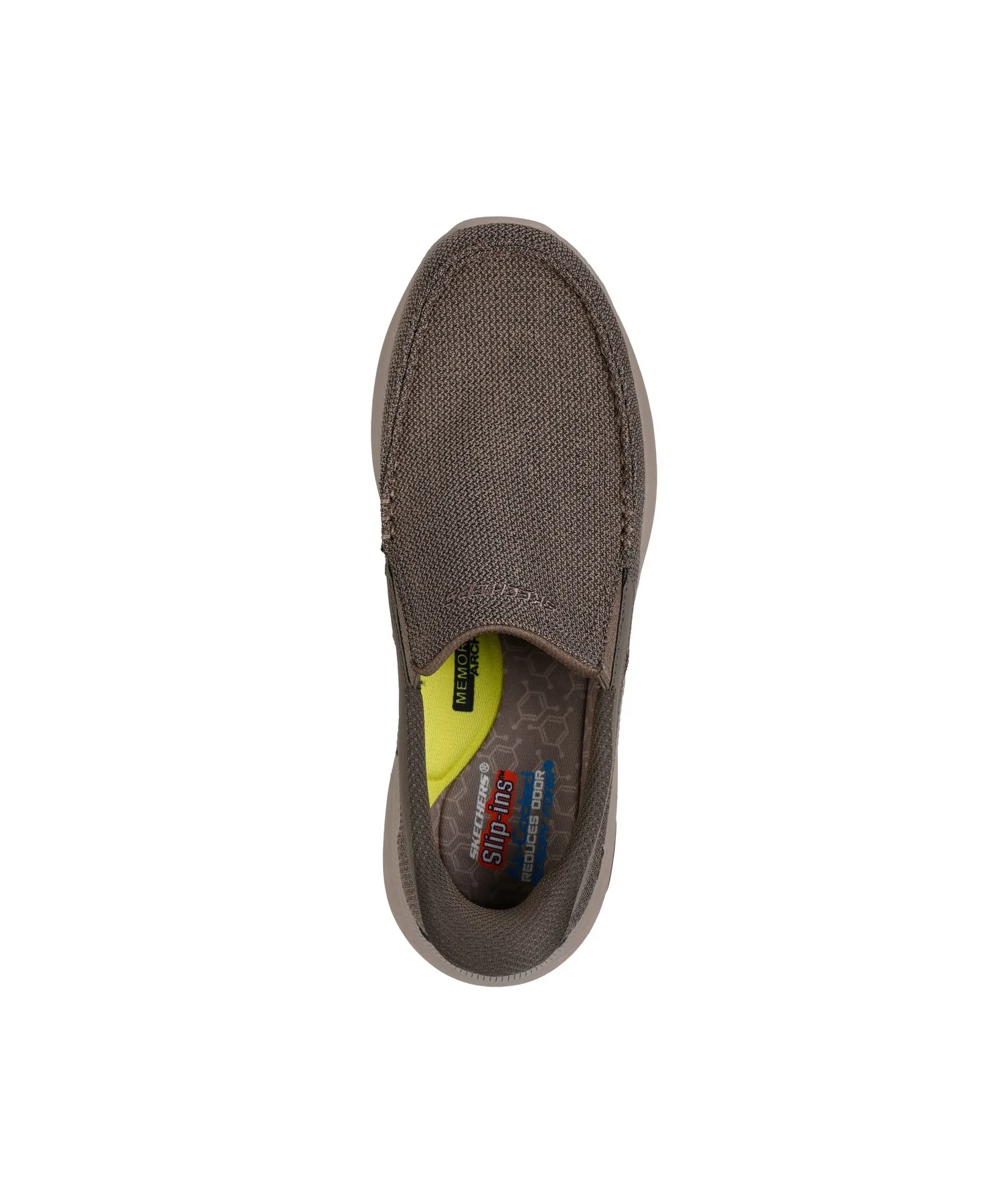 Мужские туфли без шнуровки Hands Free Slip-ins Pollard Wilfred SKECHERS чёрные — фото 2