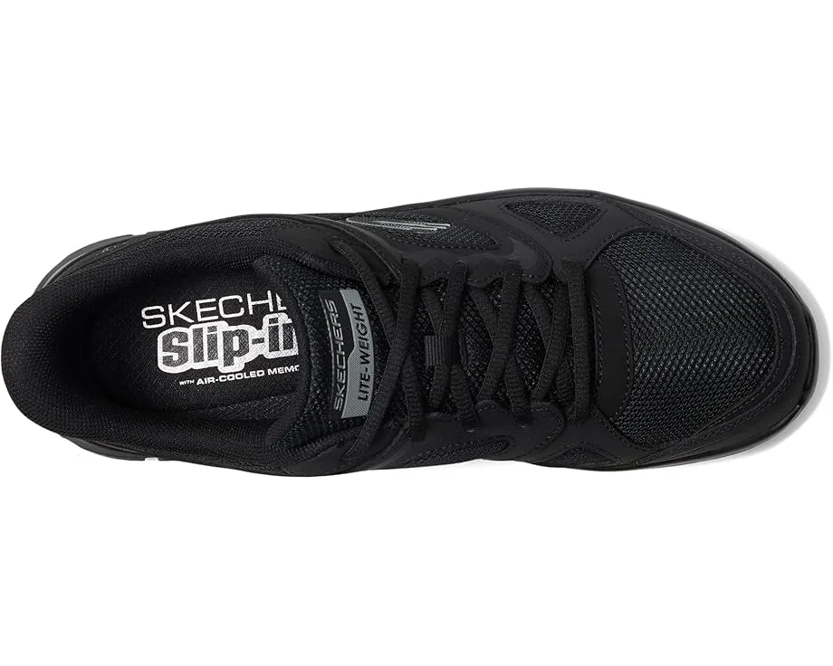 Кроссовки SKECHERS Track Ezral Hands Free Slip-in, Black/Black — фото 2