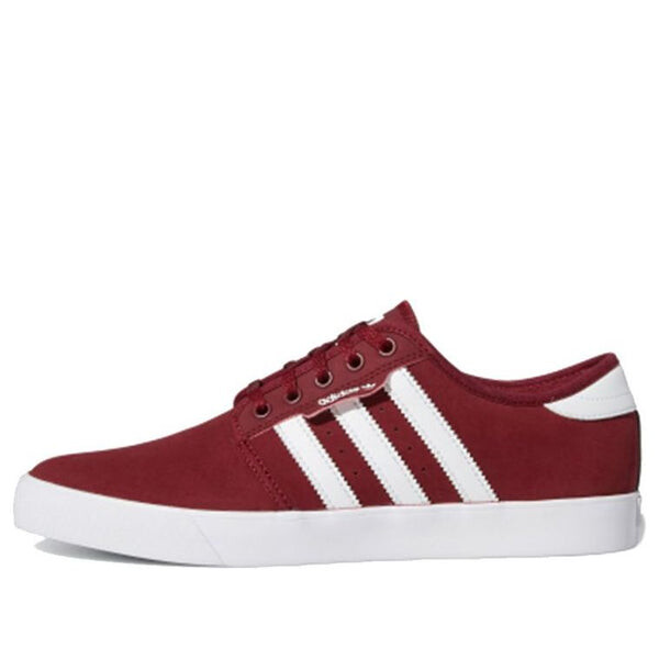 

Кроссовки оригинальные seeley красные Adidas, красный