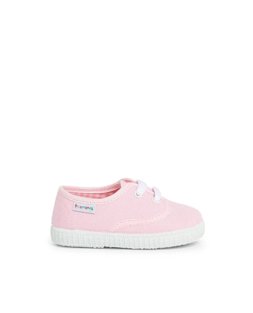 

Детские кроссовки на шнуровке Pisamonas, цвет Rosa