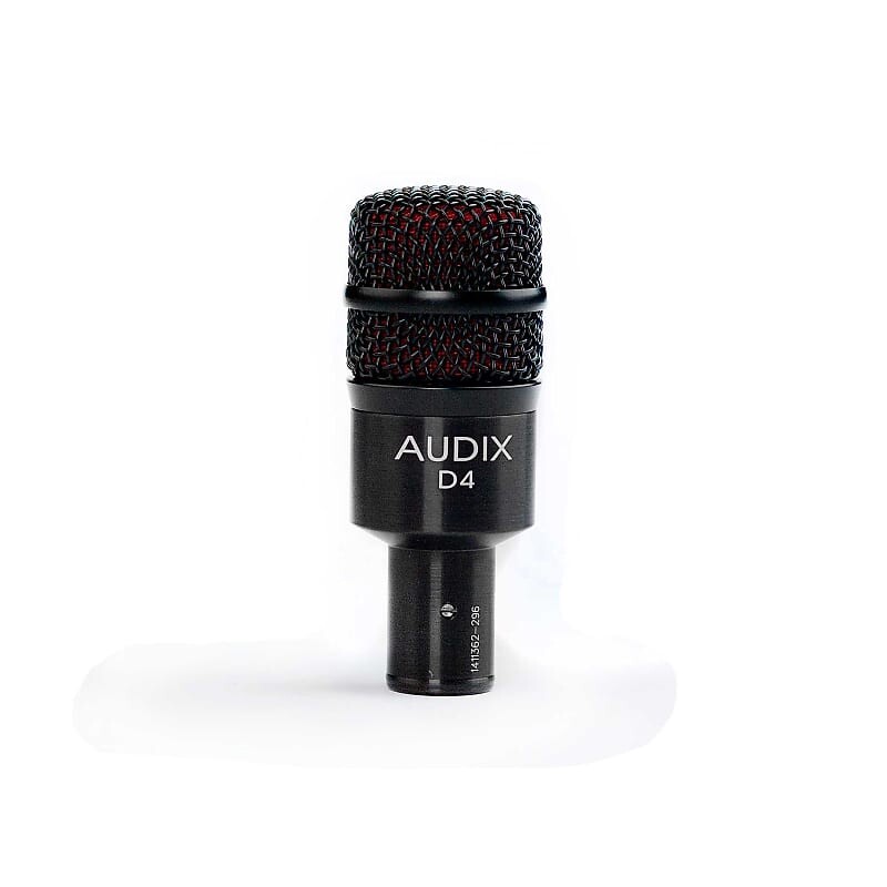 

Микрофон Audix D4 Hypercardioid Dynamic Drum / Instrument Microphone