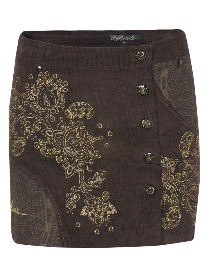 

Мини-юбка KOROSHI Fal LowWaist Cott, коричневый