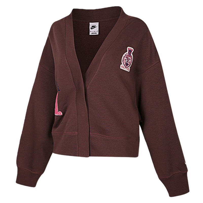 

Nike Куртка Women's Brown V-образный вырез Moderate Others