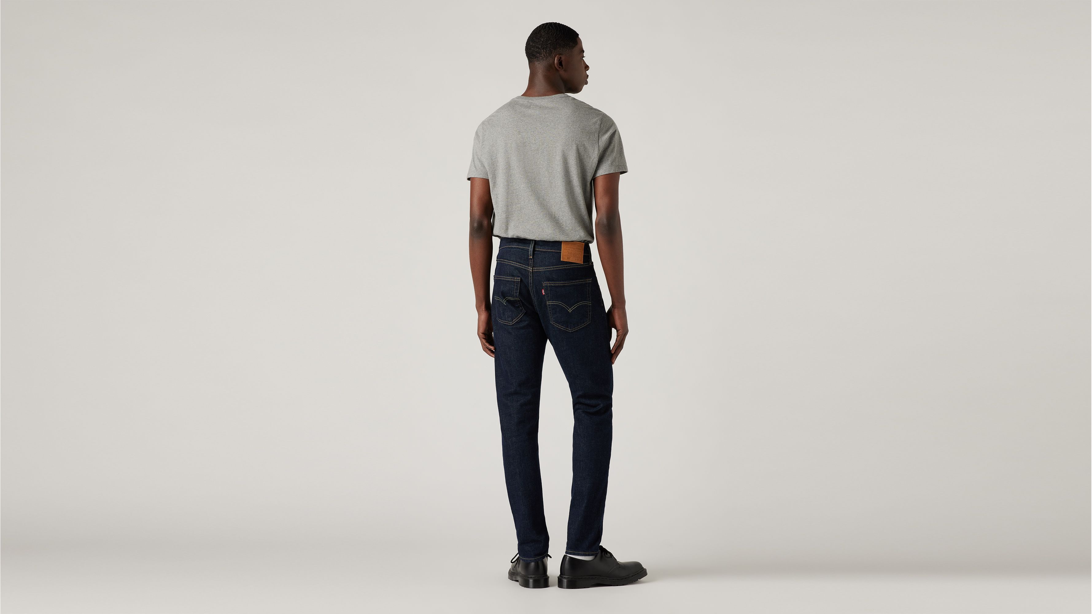 512 Узкие зауженные мужские джинсы Levi's, Rock Cod - Dark Wash — фото 3