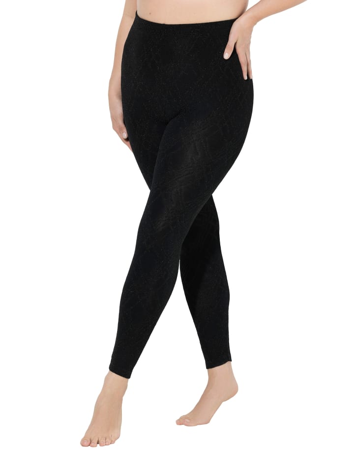 

Ulla Popken Черные колготки